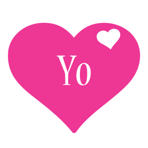 Yo love-heart logo