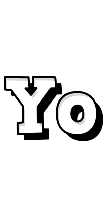Yo snowing logo