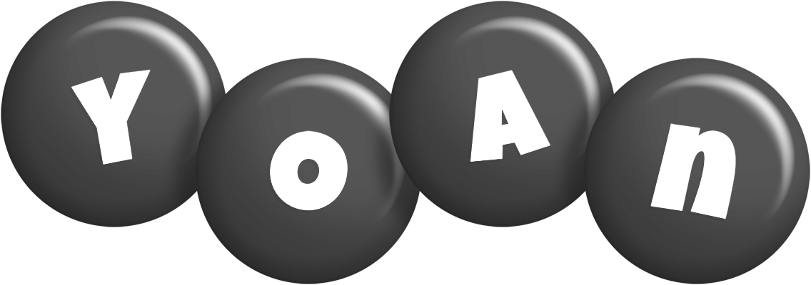 Yoan candy-black logo