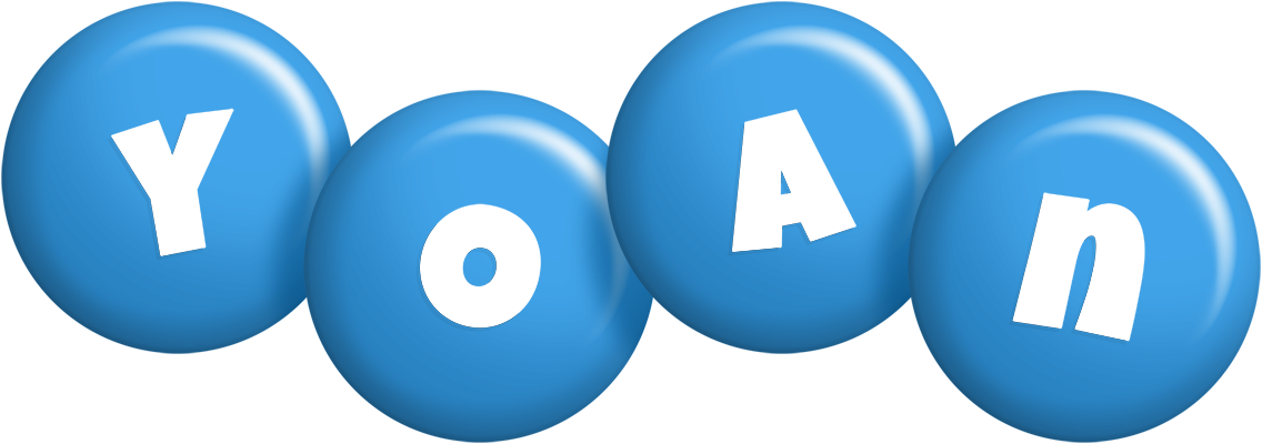 Yoan candy-blue logo