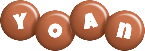 Yoan candy-brown logo