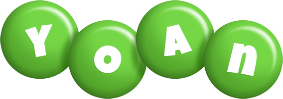 Yoan candy-green logo