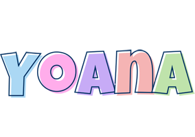 Yoana pastel logo