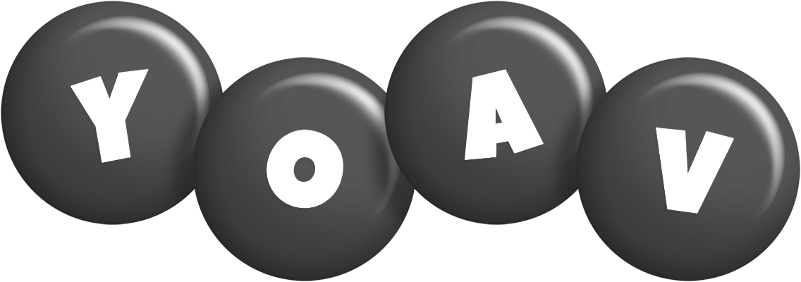 Yoav candy-black logo