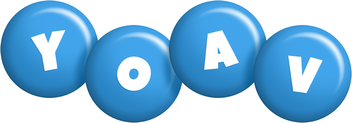Yoav candy-blue logo