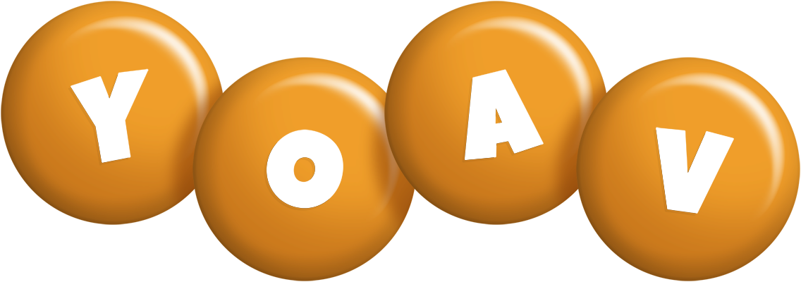 Yoav candy-orange logo