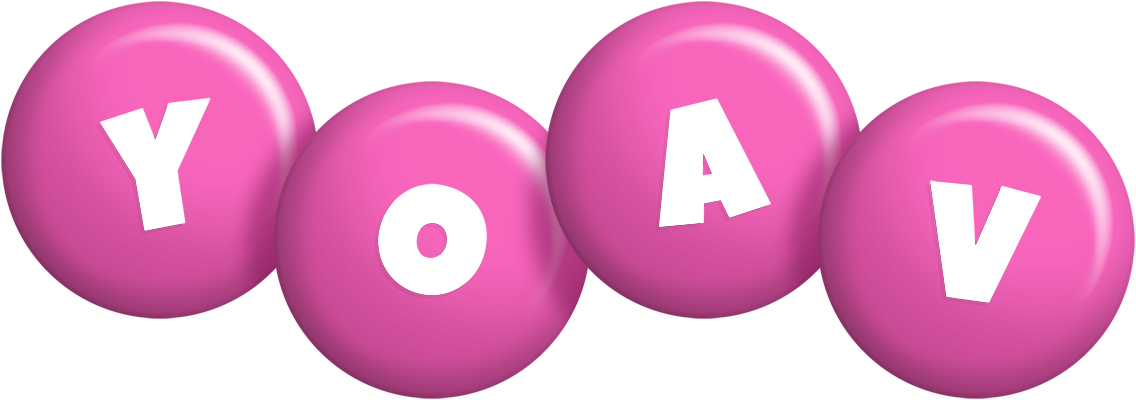 Yoav candy-pink logo