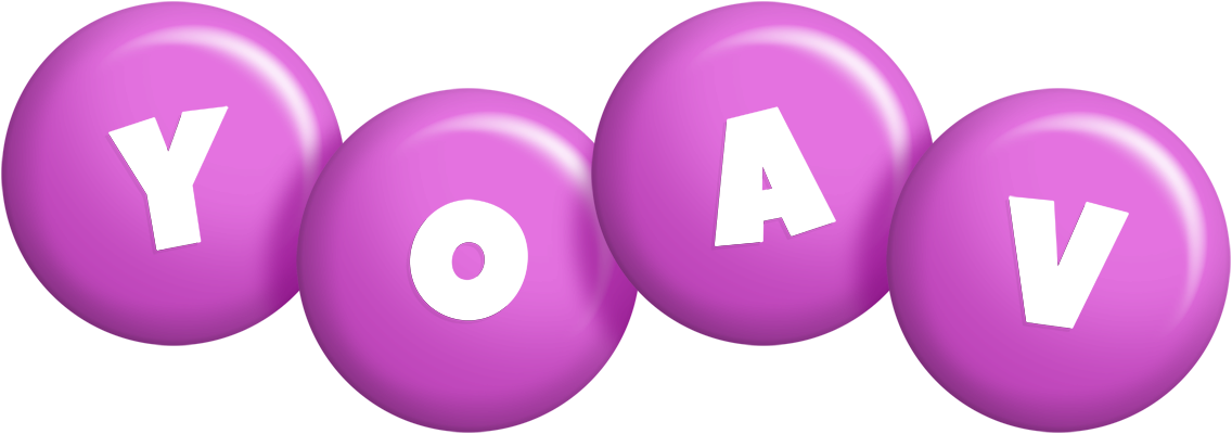 Yoav candy-purple logo