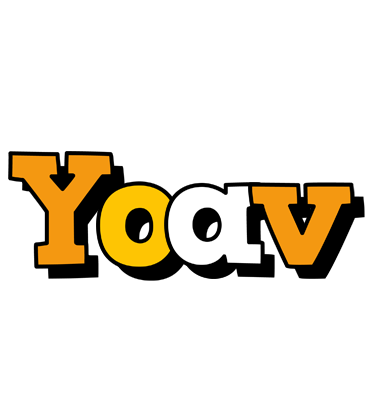 Yoav cartoon logo
