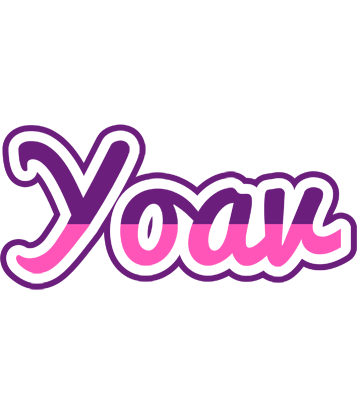 Yoav cheerful logo