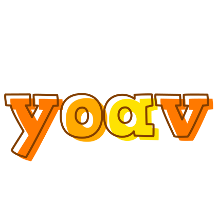 Yoav desert logo