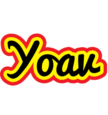 Yoav flaming logo