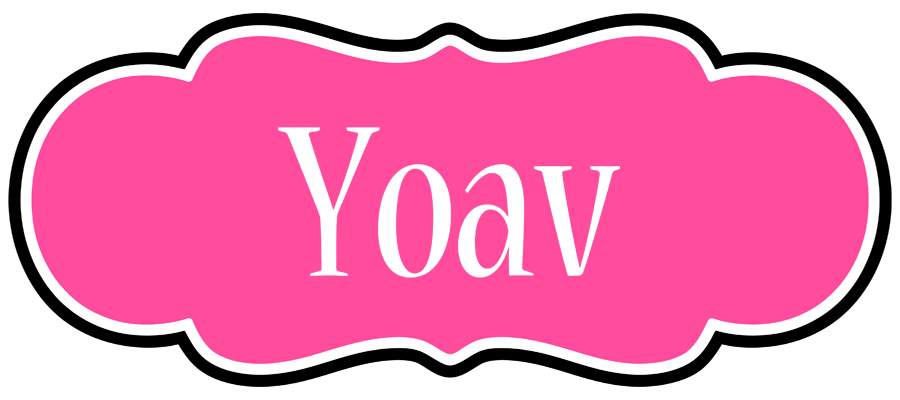 Yoav invitation logo