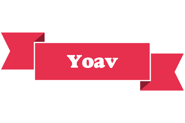 Yoav sale logo