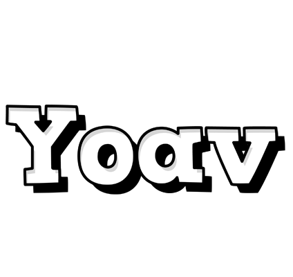 Yoav snowing logo