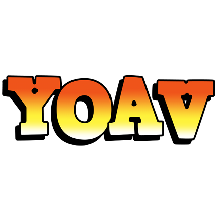 Yoav sunset logo