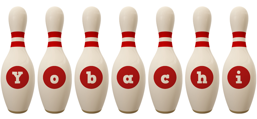 Yobachi bowling-pin logo