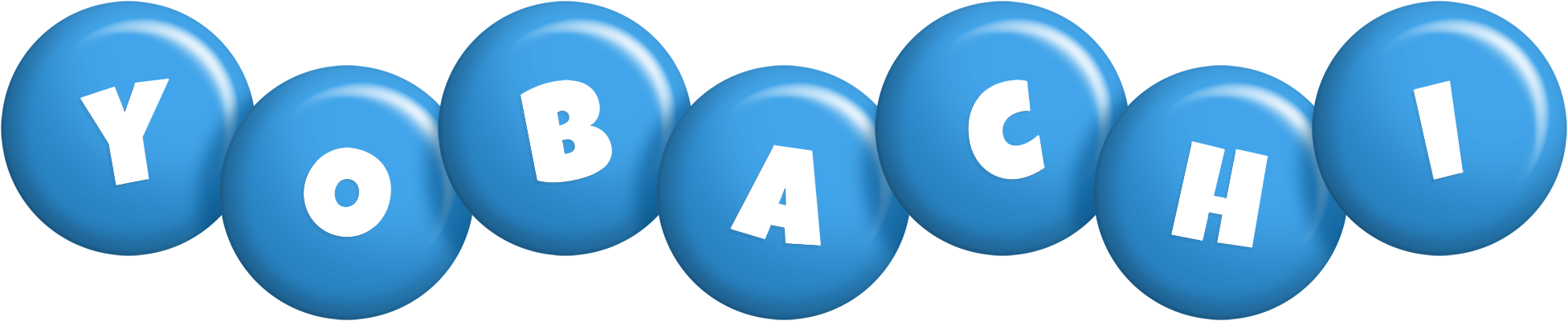 Yobachi candy-blue logo