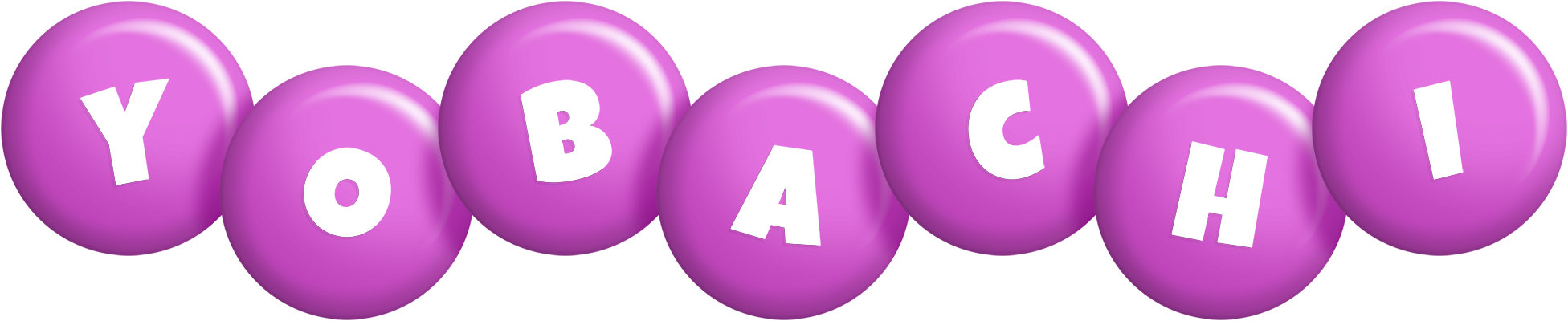 Yobachi candy-purple logo