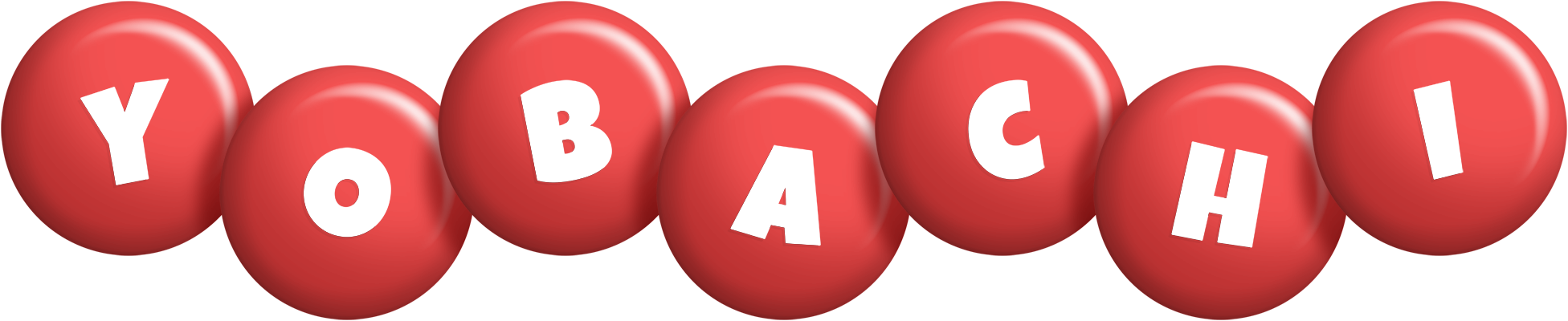 Yobachi candy-red logo