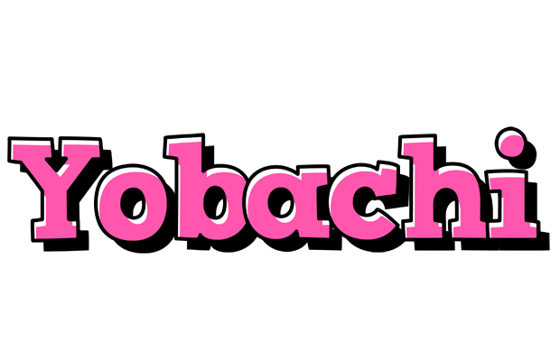 Yobachi girlish logo