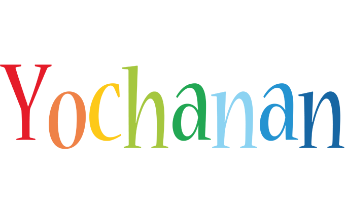 Yochanan birthday logo