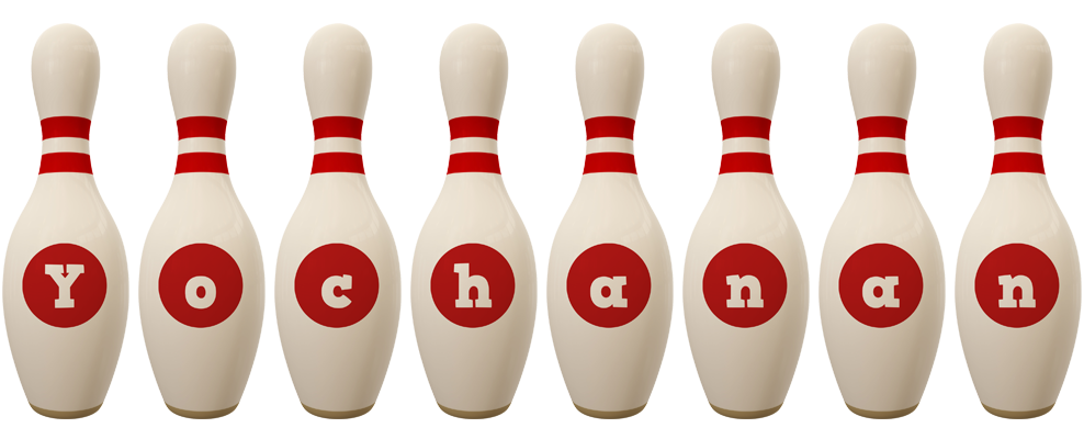 Yochanan bowling-pin logo