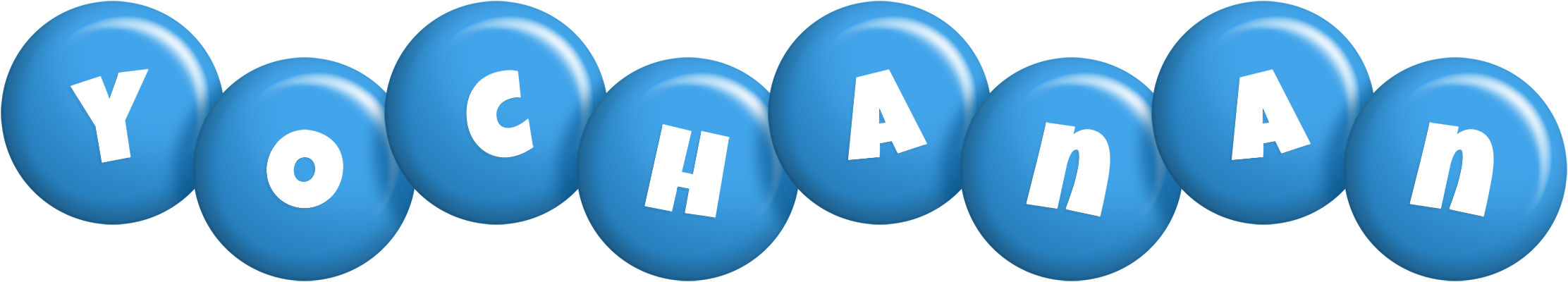 Yochanan candy-blue logo