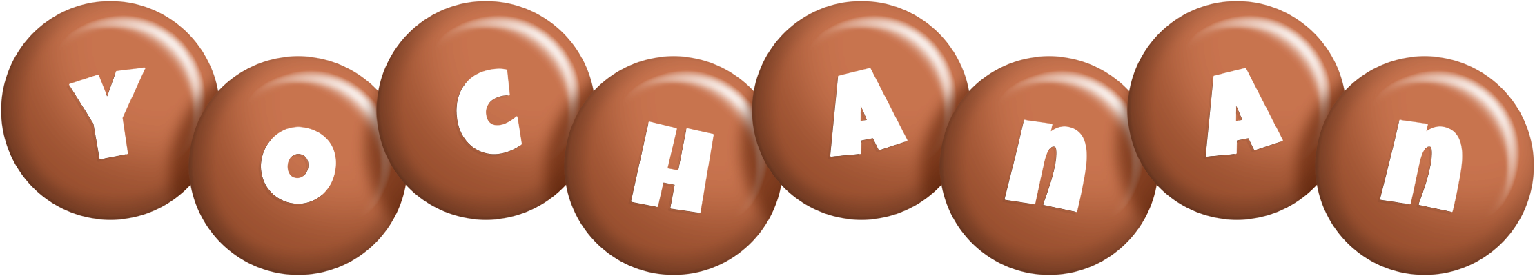Yochanan candy-brown logo
