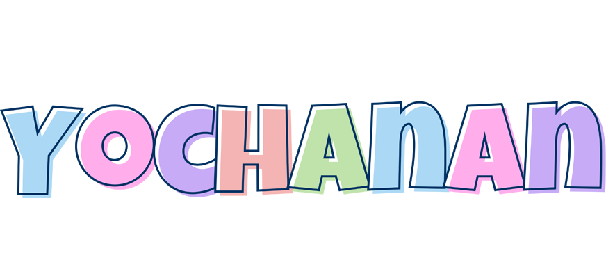 Yochanan pastel logo