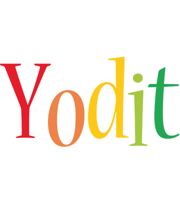 Yodit birthday logo