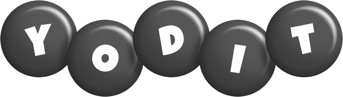 Yodit candy-black logo
