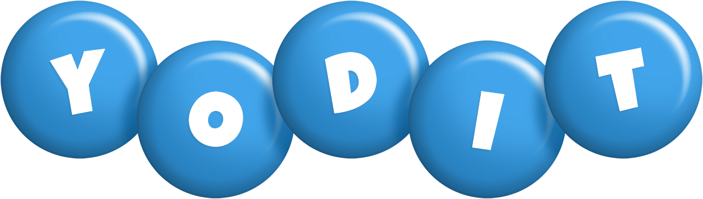 Yodit candy-blue logo