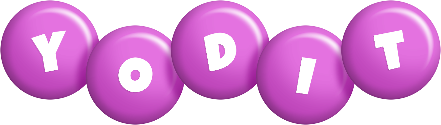 Yodit candy-purple logo