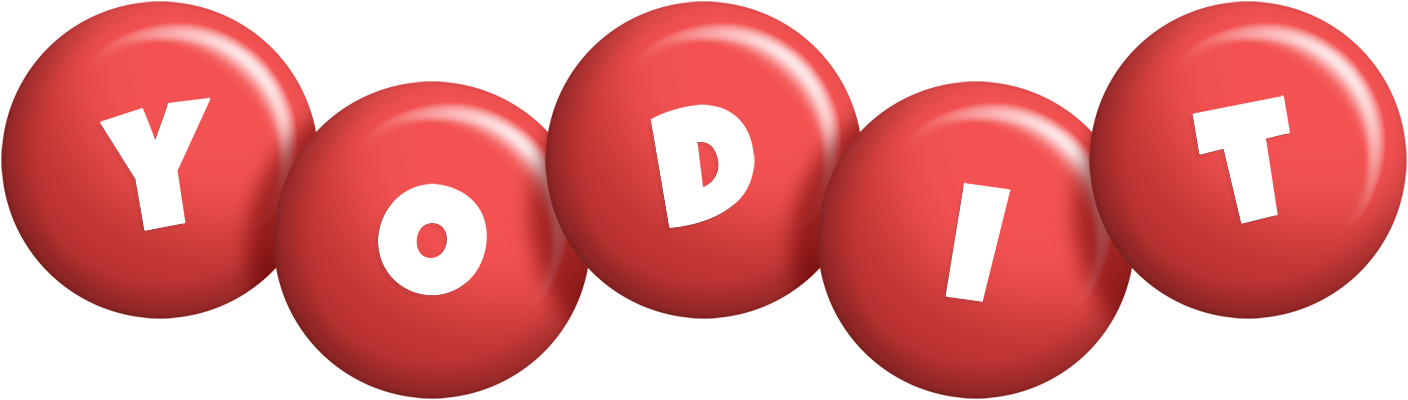 Yodit candy-red logo