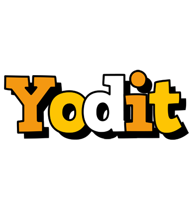Yodit cartoon logo