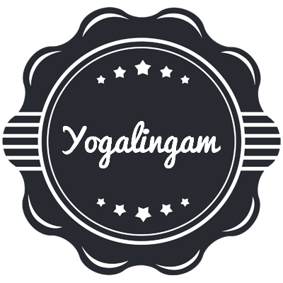 Yogalingam badge logo