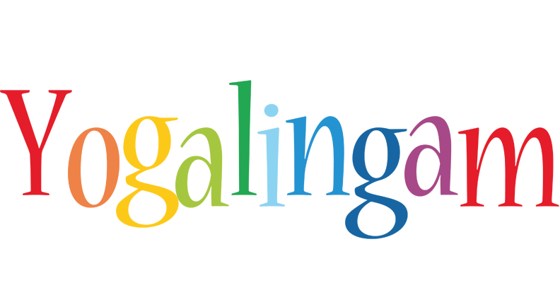 Yogalingam birthday logo
