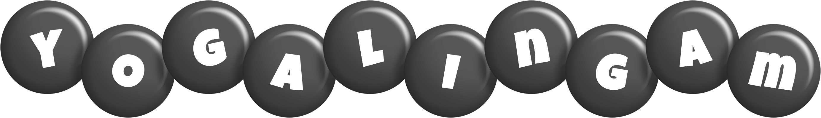 Yogalingam candy-black logo