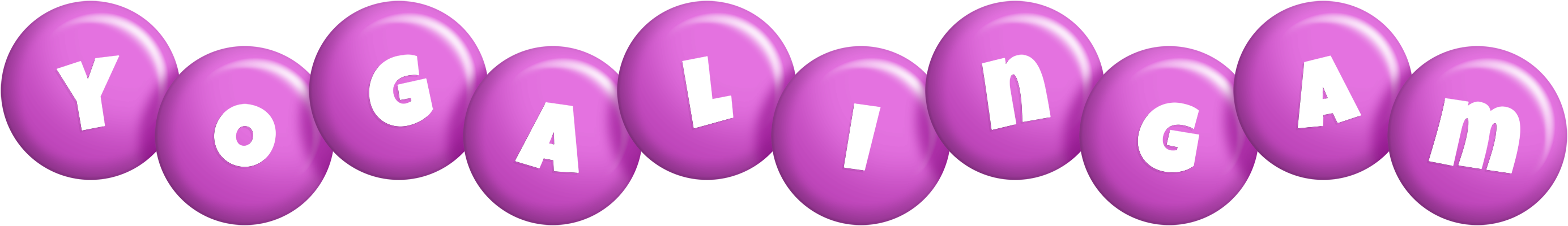 Yogalingam candy-purple logo