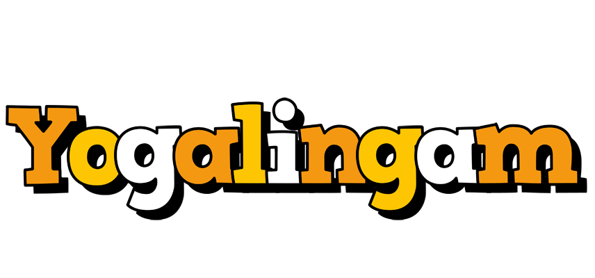 Yogalingam cartoon logo