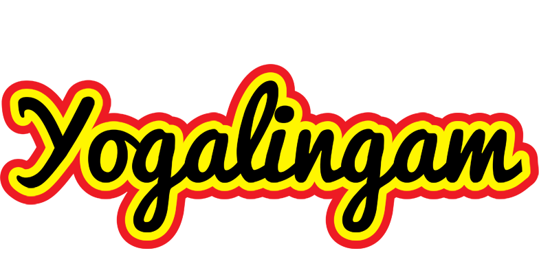 Yogalingam flaming logo