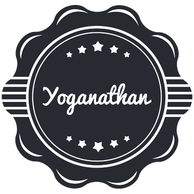 Yoganathan badge logo