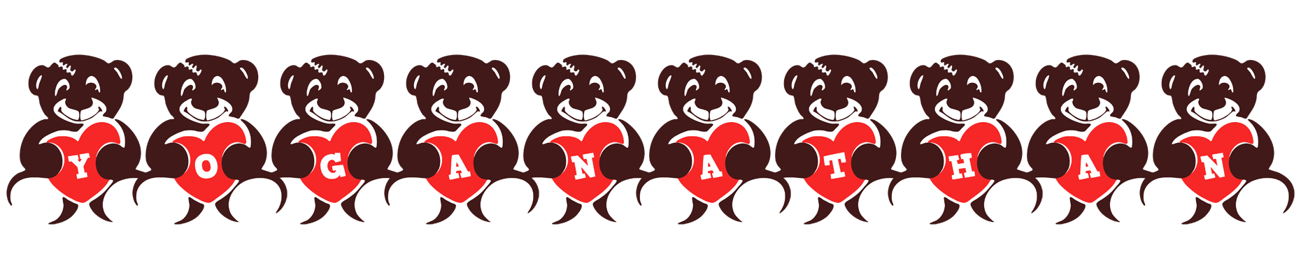 Yoganathan bear logo