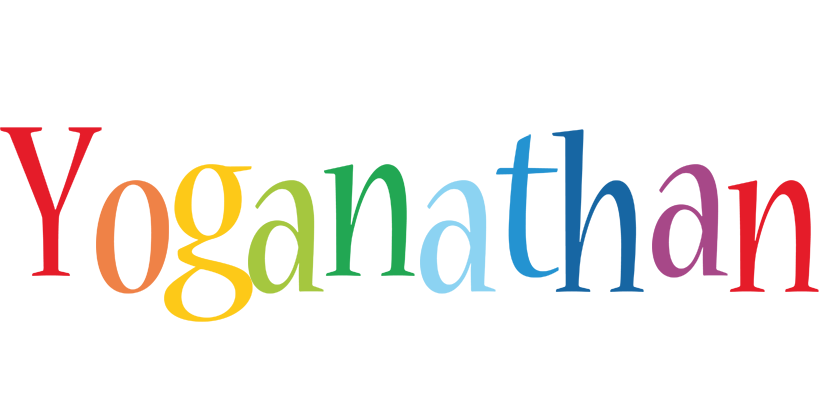 Yoganathan birthday logo