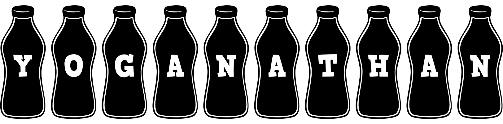 Yoganathan bottle logo