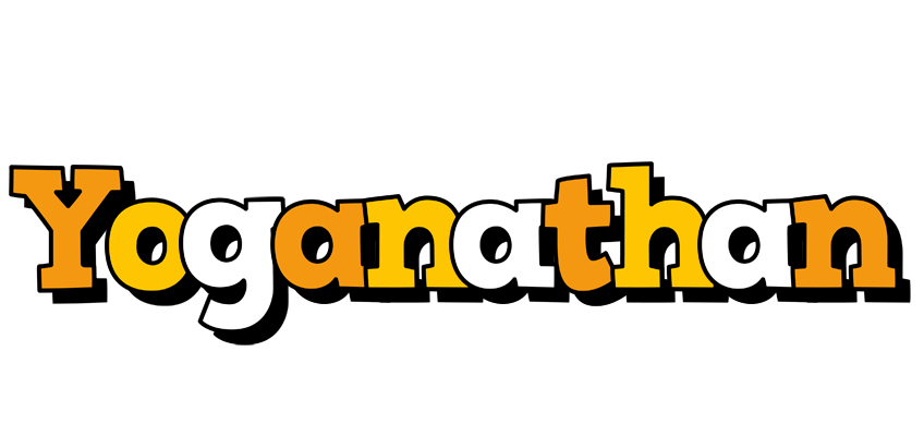 Yoganathan cartoon logo