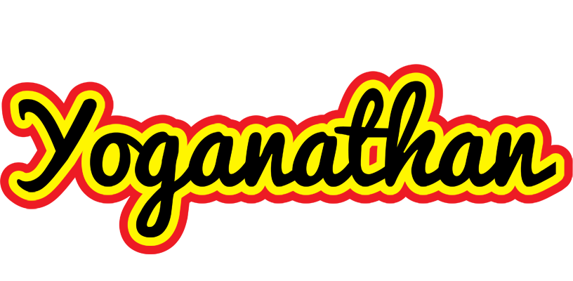 Yoganathan flaming logo