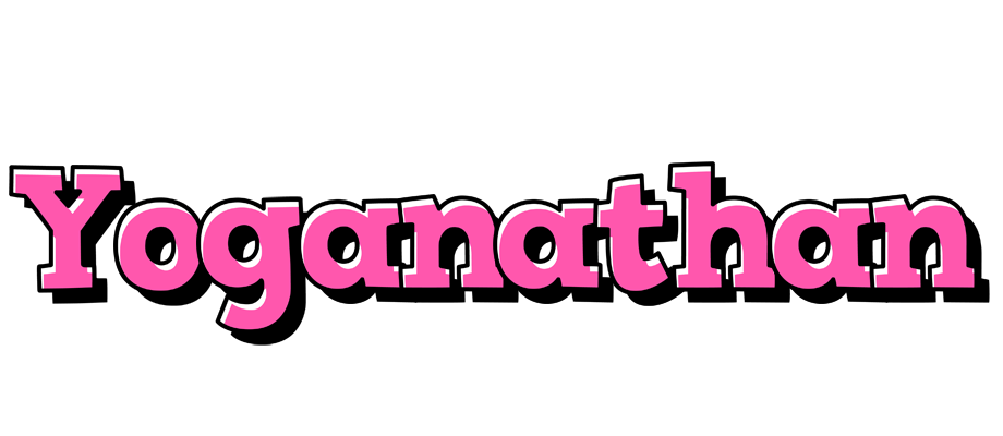 Yoganathan girlish logo