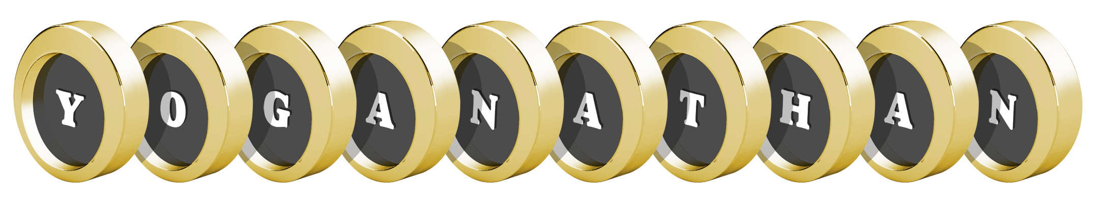 Yoganathan gold logo